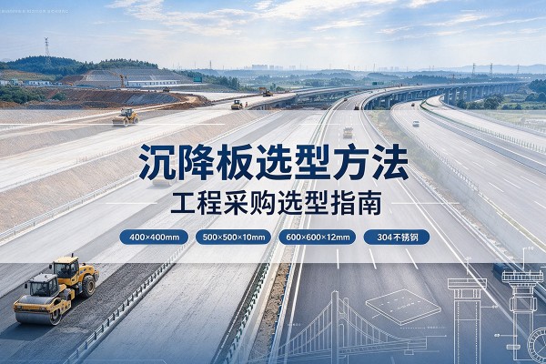成华沉降板选择方法