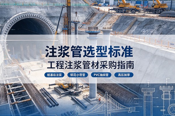 成华注浆管选型标准