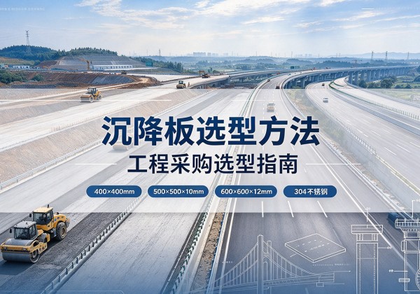 成华沉降板选择方法